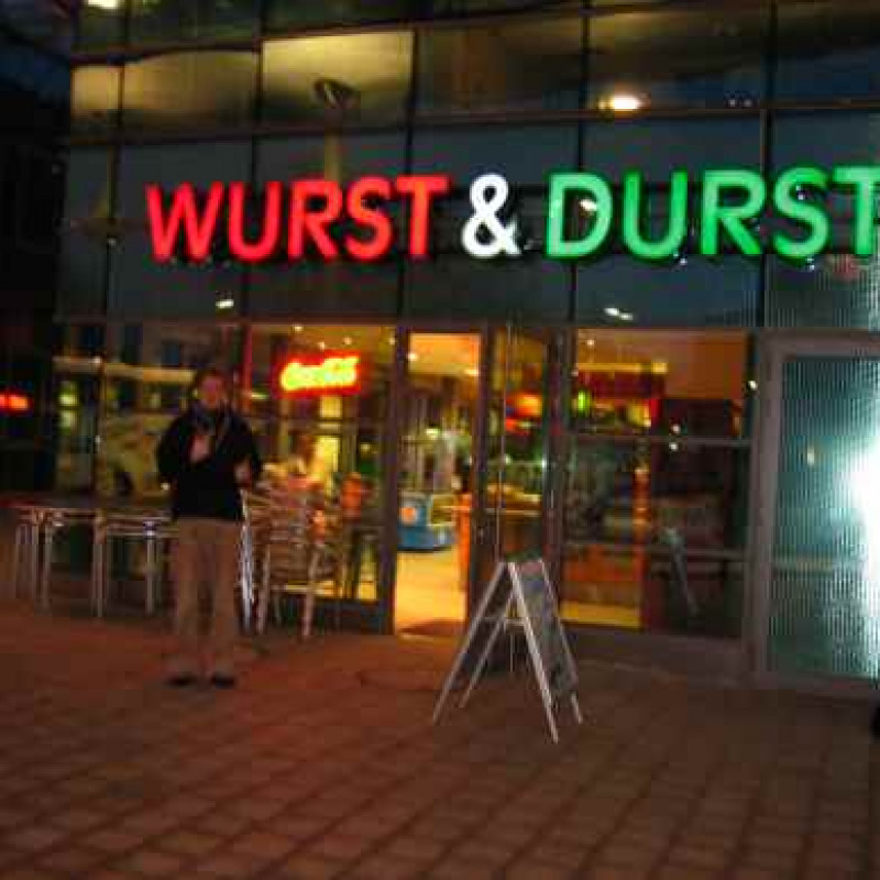 Wurst und Durst