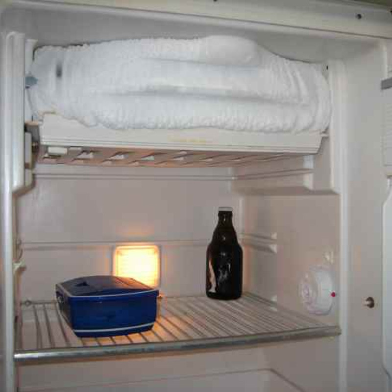 Kühlschrank - unterkühlt