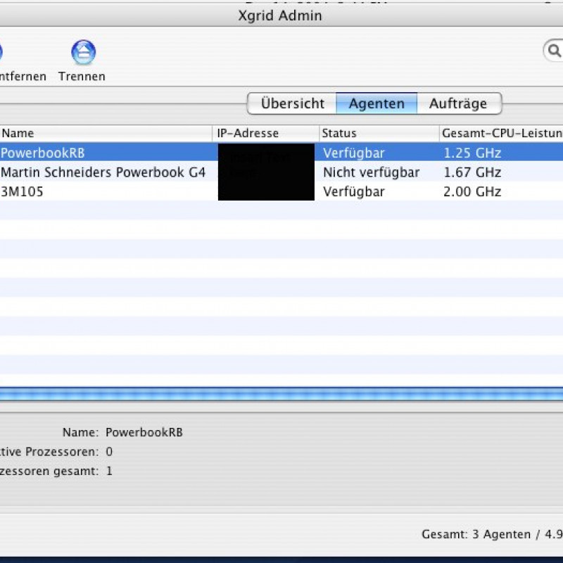 Cluster-Agenten
