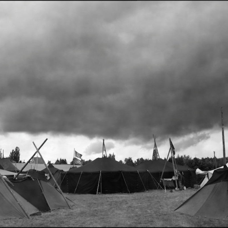 Wolken über dem Bundeslager