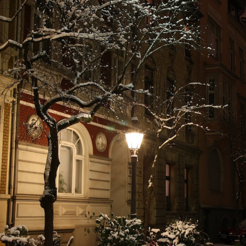 Altstadt. Bei Nacht.