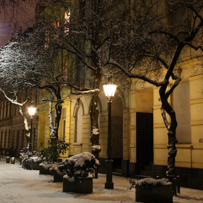 Altstadt. Bei Nacht.