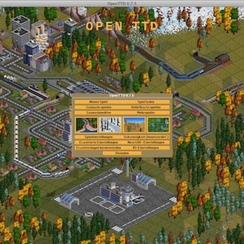 Screenshot: Open Transport Tycoon