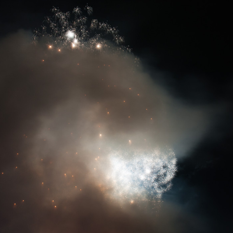 Feuerwerk bei Rhein in Flammen 2010