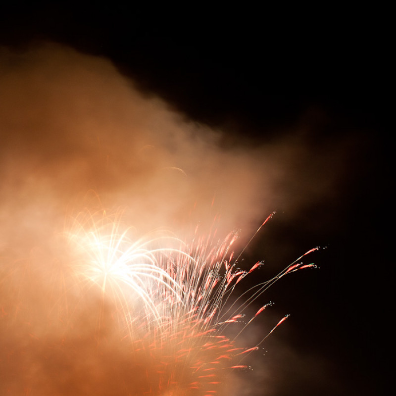 Feuerwerk bei Rhein in Flammen 2010