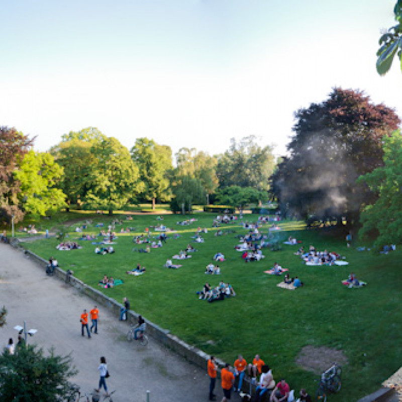 Bonn: Große Wiese am alten Zoll