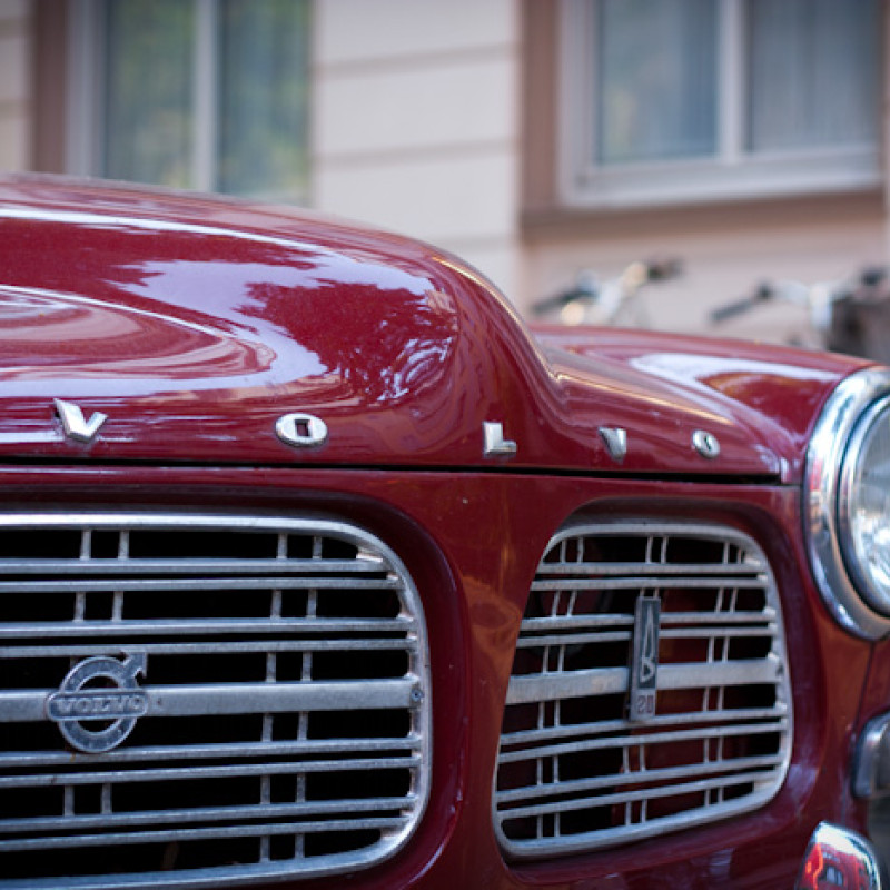 Front eines alten Volvo