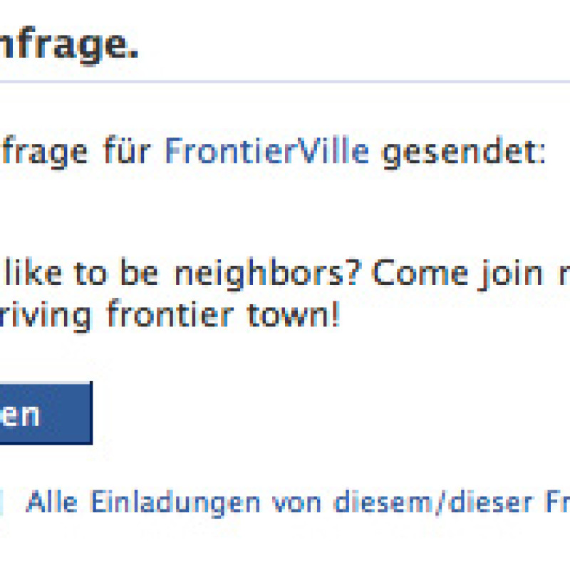 Anfragen bei Facebook verbergen