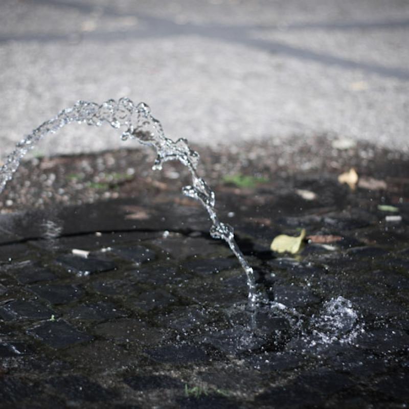 Wasserspiel am Bonner Frankenbad