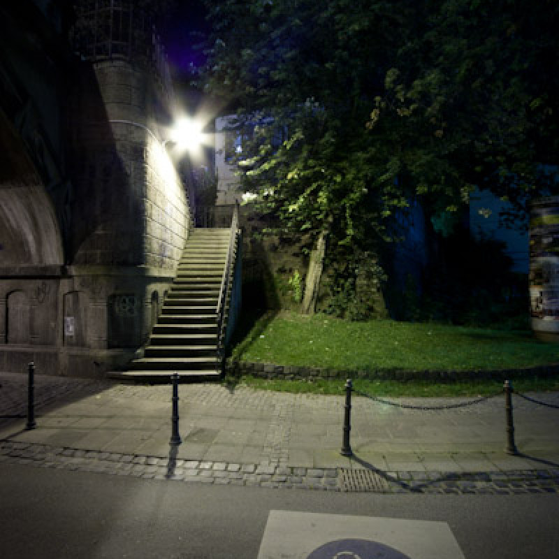 Treppe im Florentiusgraben