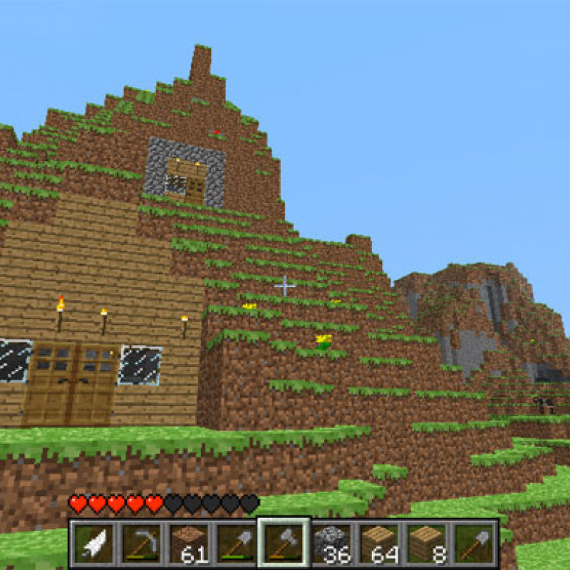 Meine Bude in Minecraft