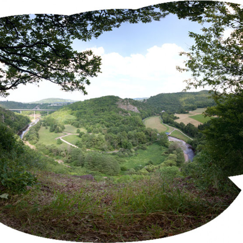 Panorama vor dem automatischen Auffüllen von Inhalten