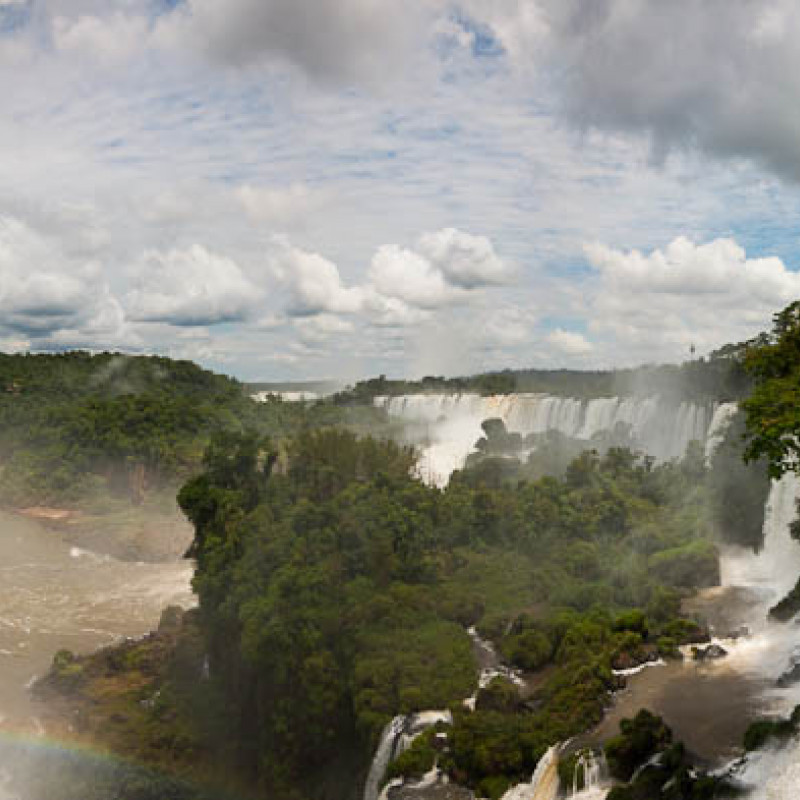 Wasserfall-Panorama