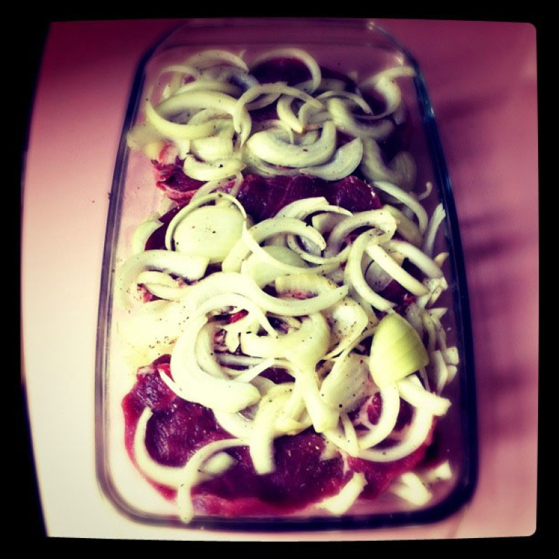 Eingelegtes Fleisch