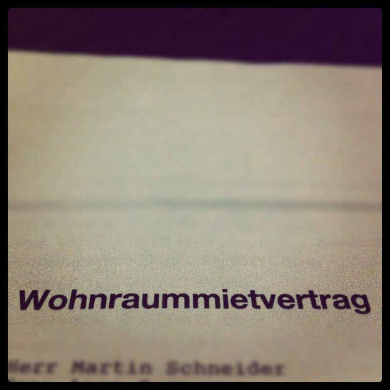 Wohnraummietvertrag