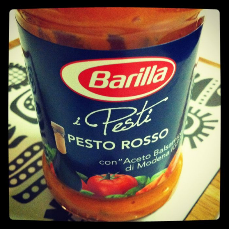 Leckeres Pesto von Barilla