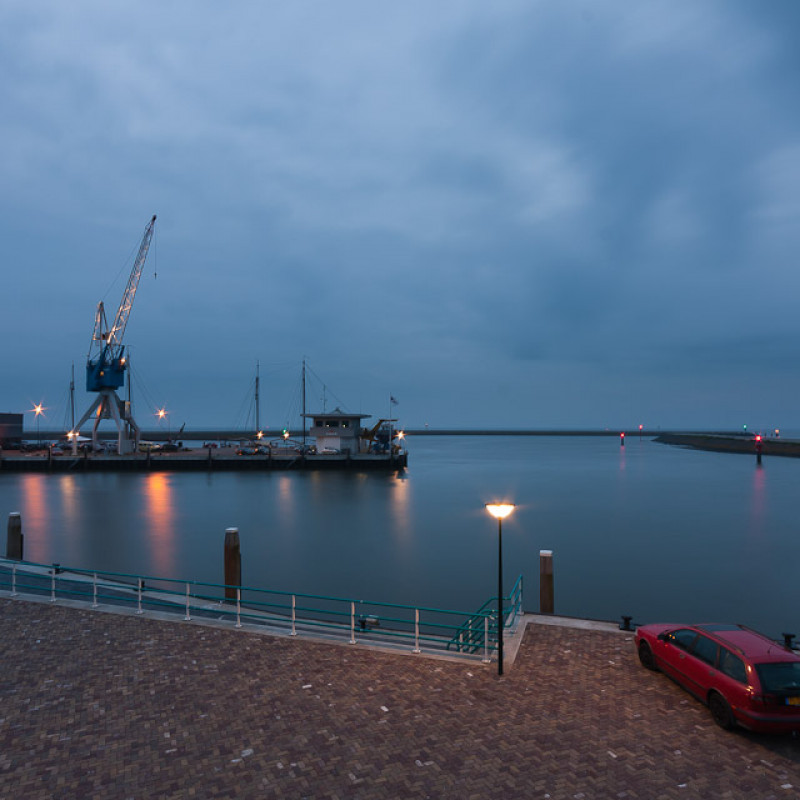 Harlingen bei Nacht