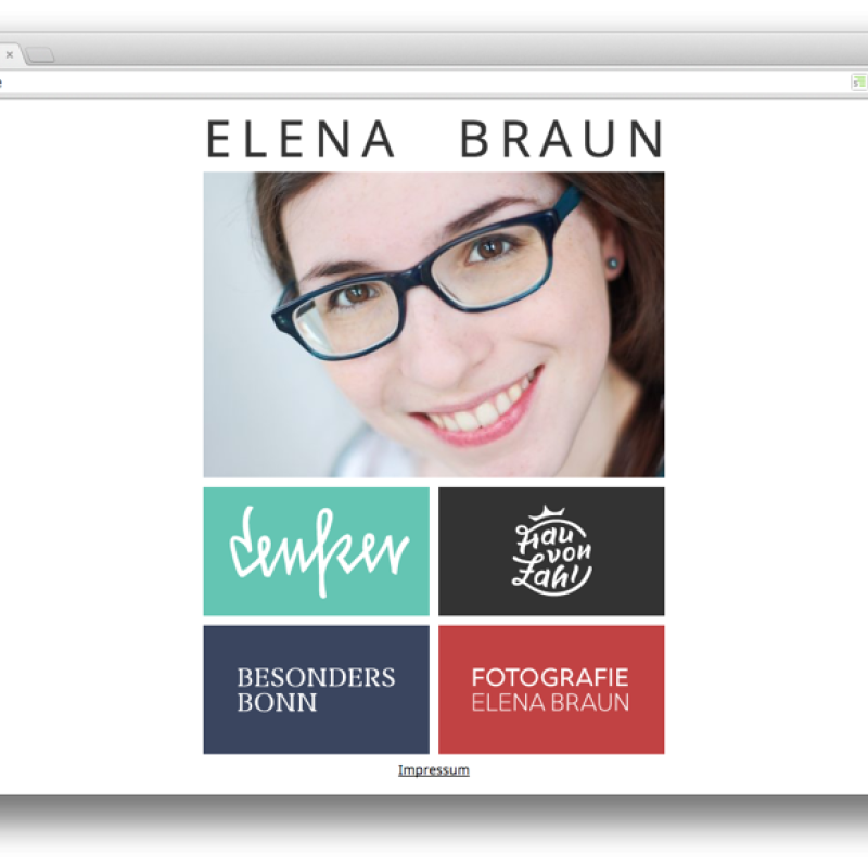 Elenas Webseite
