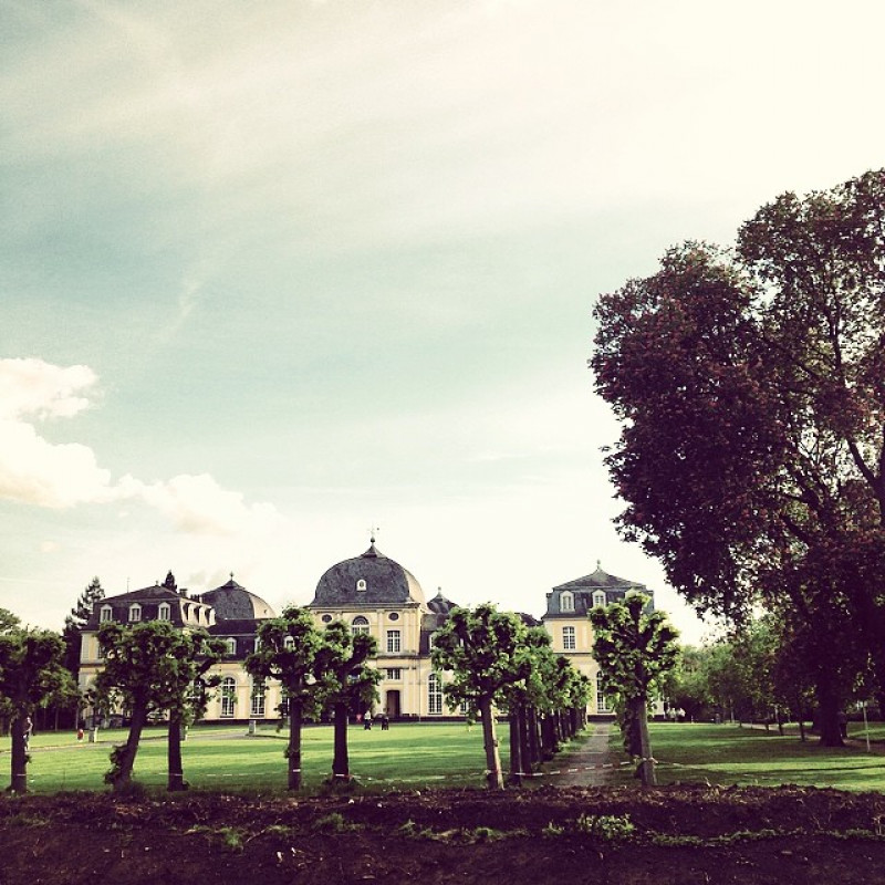 Einmal Schloss und zurück.