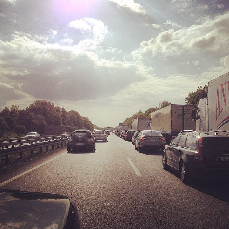 Das "r" in #rp15 steht für "Rückfahrt". #stau #Autobahn #herrje #stopandgo #könnteschnellergehen #ankunftverschiebtsich #maincontentimhashtag