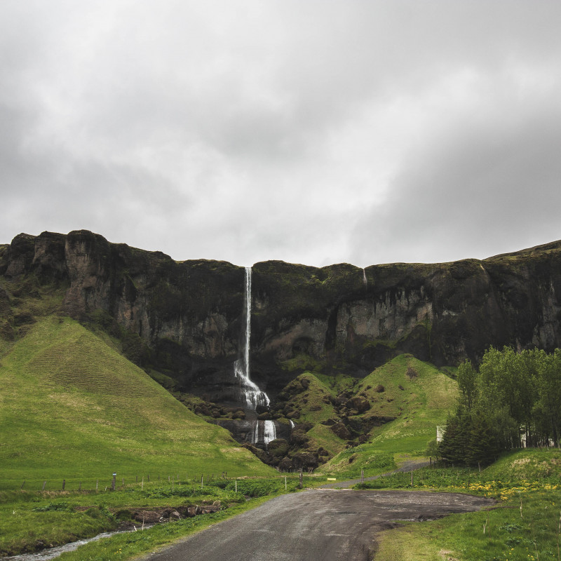 Ein Wasserfall.