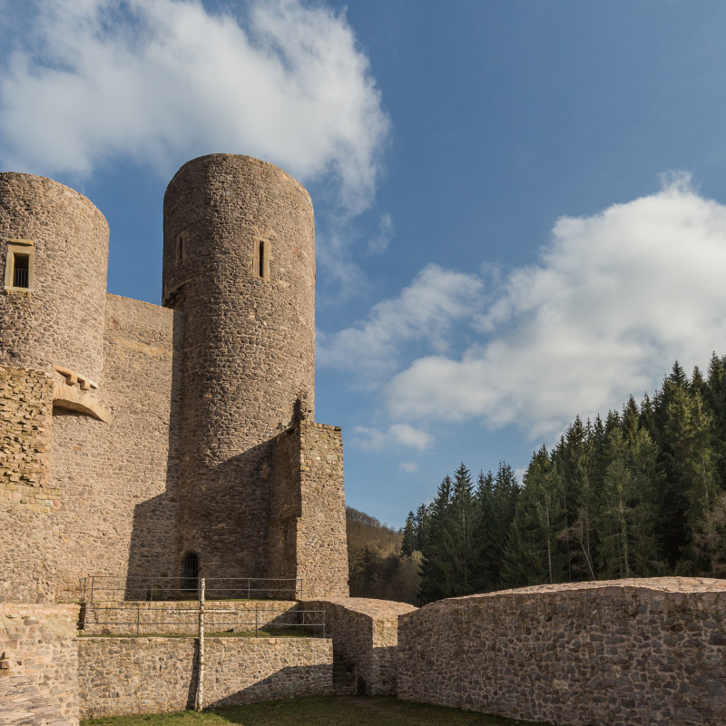 Die Burg wurde in den letzten Jahren aufwändig restauriert.