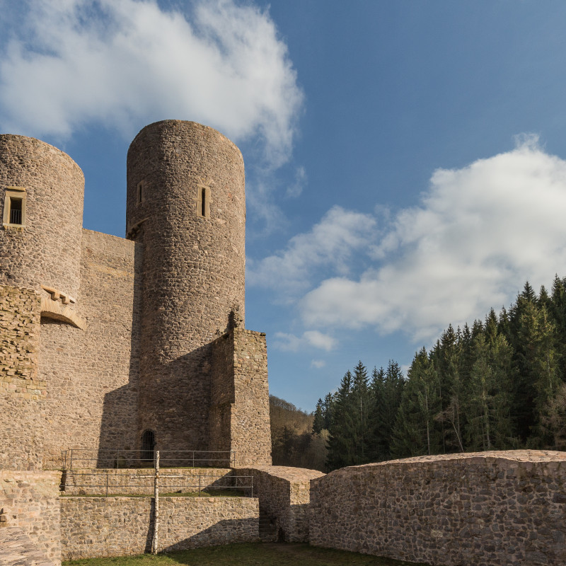 Die Burg wurde in den letzten Jahren aufwändig restauriert.