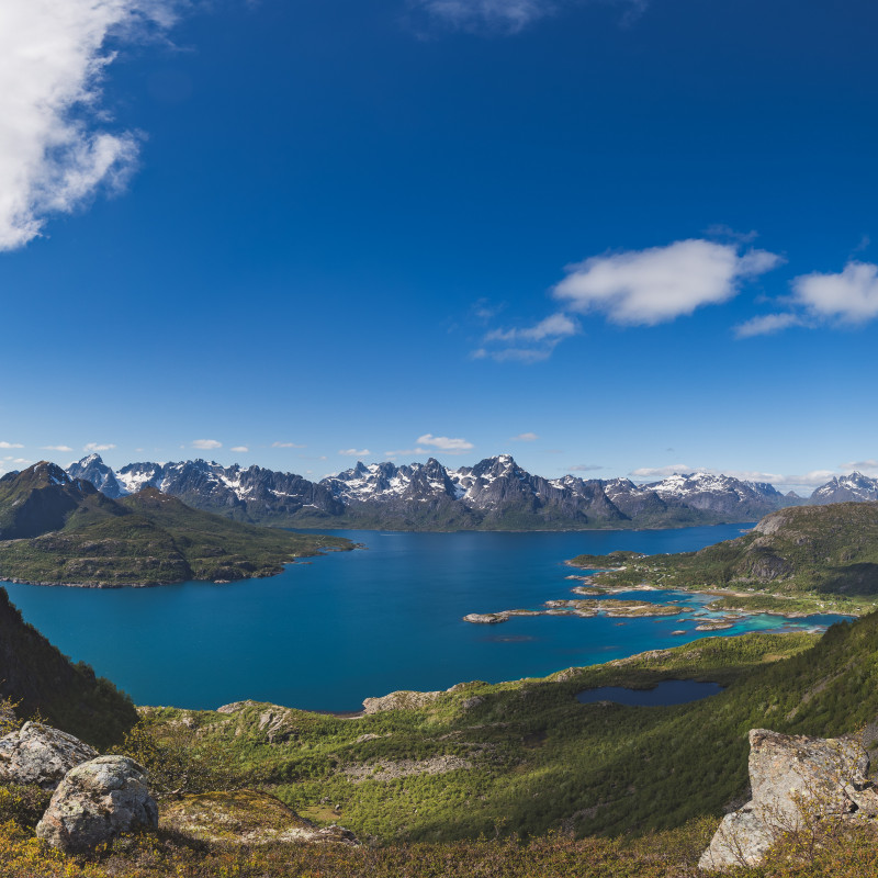 Lofoten Stortinden Panorama