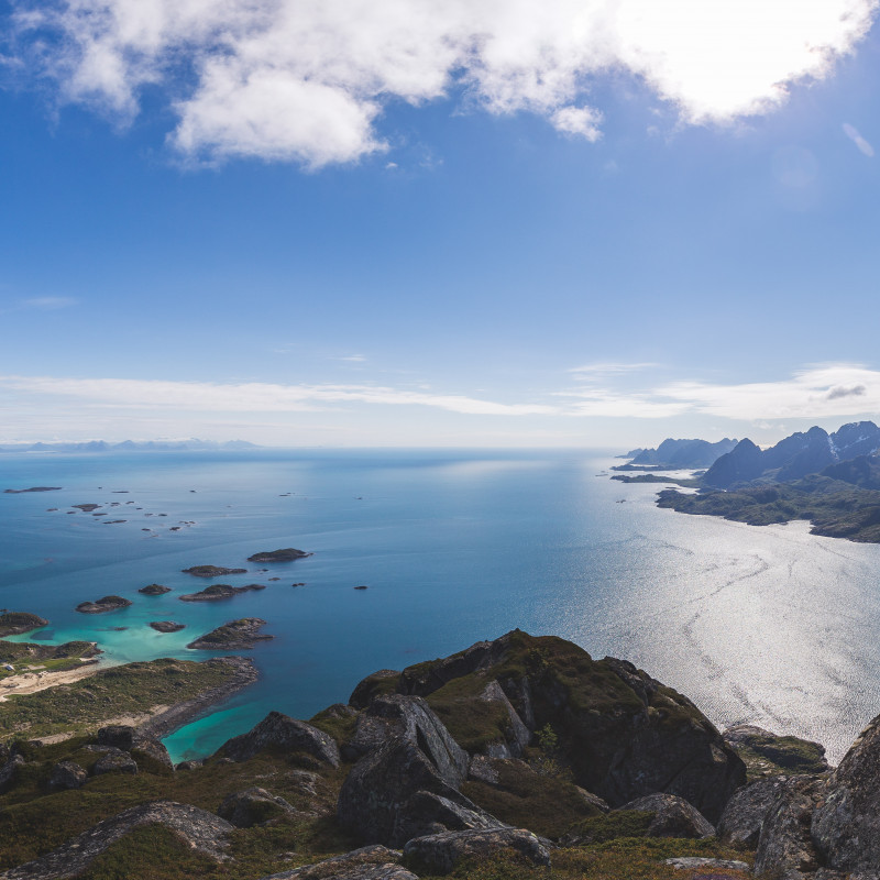 Lofoten Stortinden Panorama