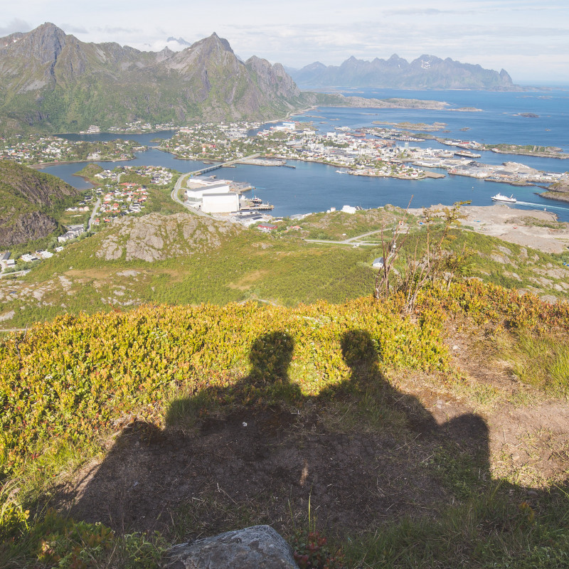 Svolvær Tjeldbergtinden Aussicht