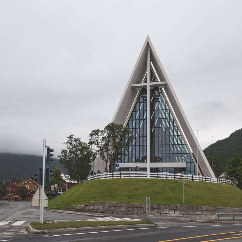 Kirche in Tromsø.