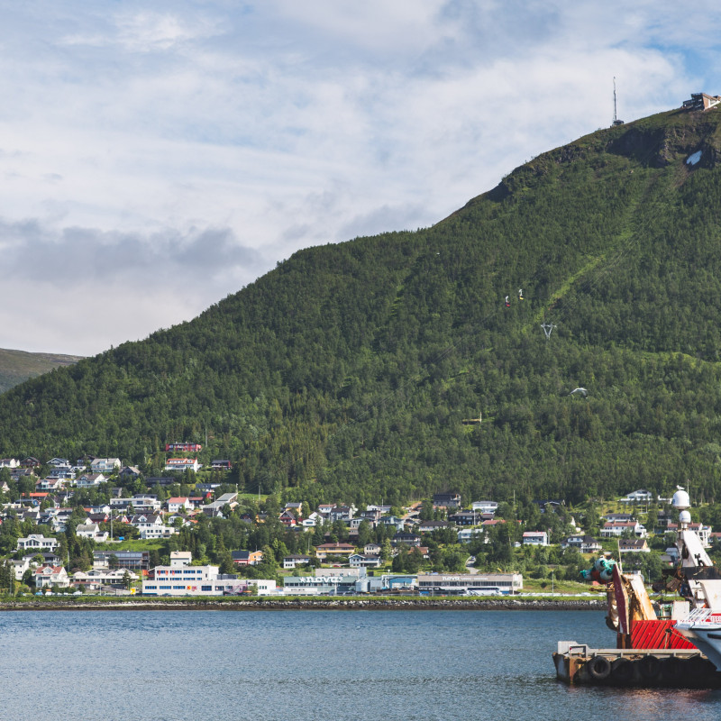 Berg in Tromsø.