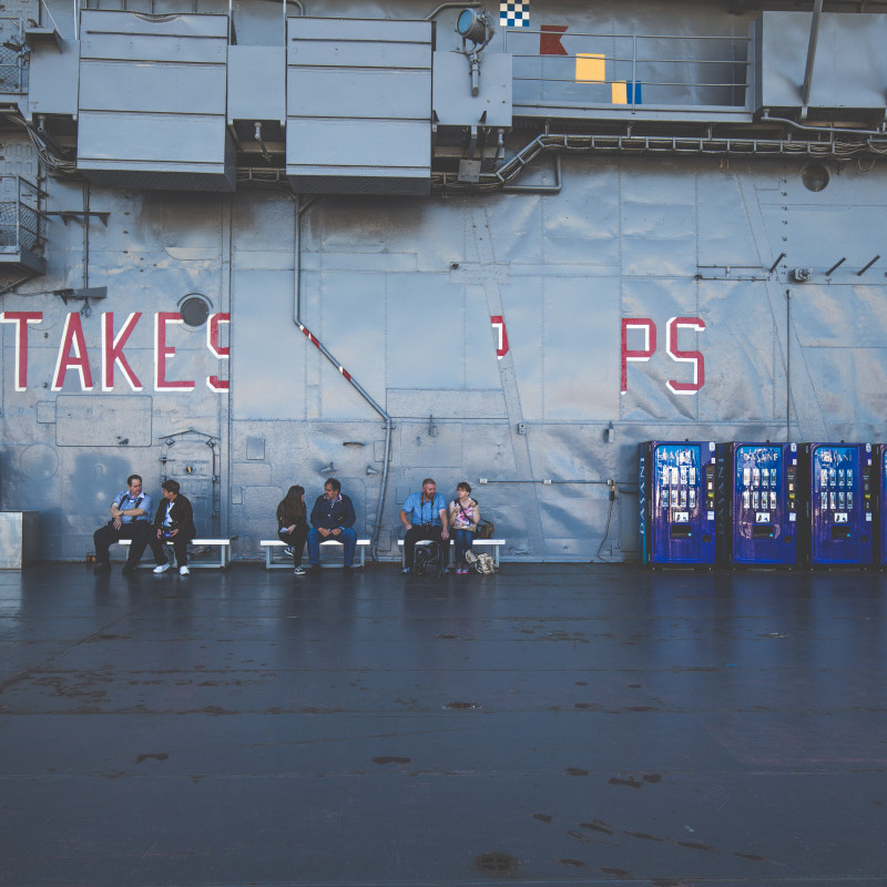 USS Intrepid Flugdeck