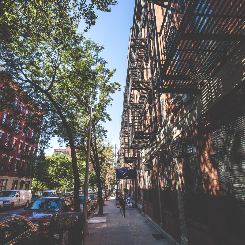 Die Straßen von New York