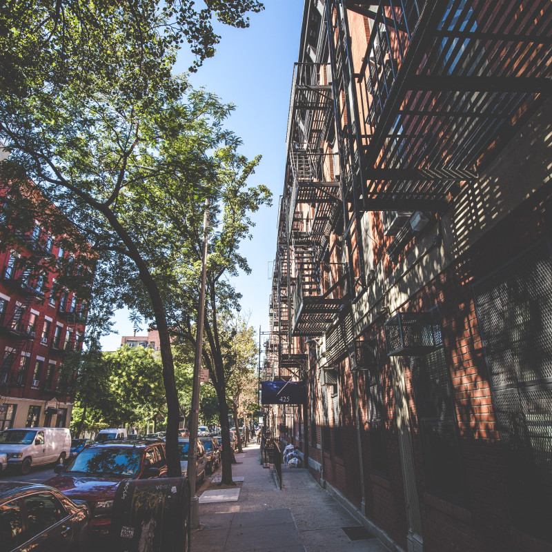Die Straßen von New York
