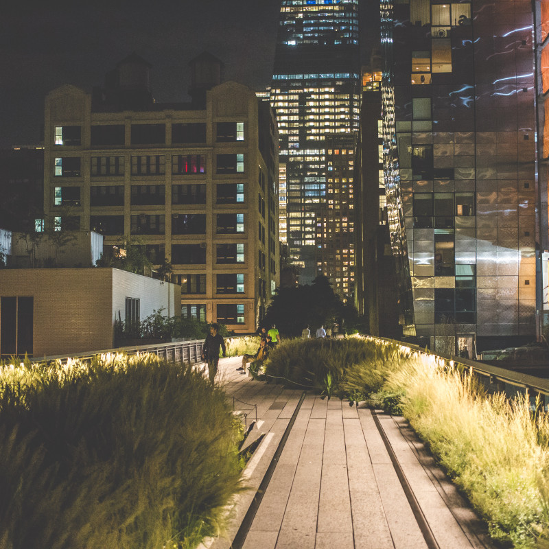 New York bei Nacht