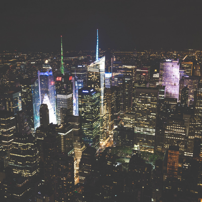 New York bei Nacht