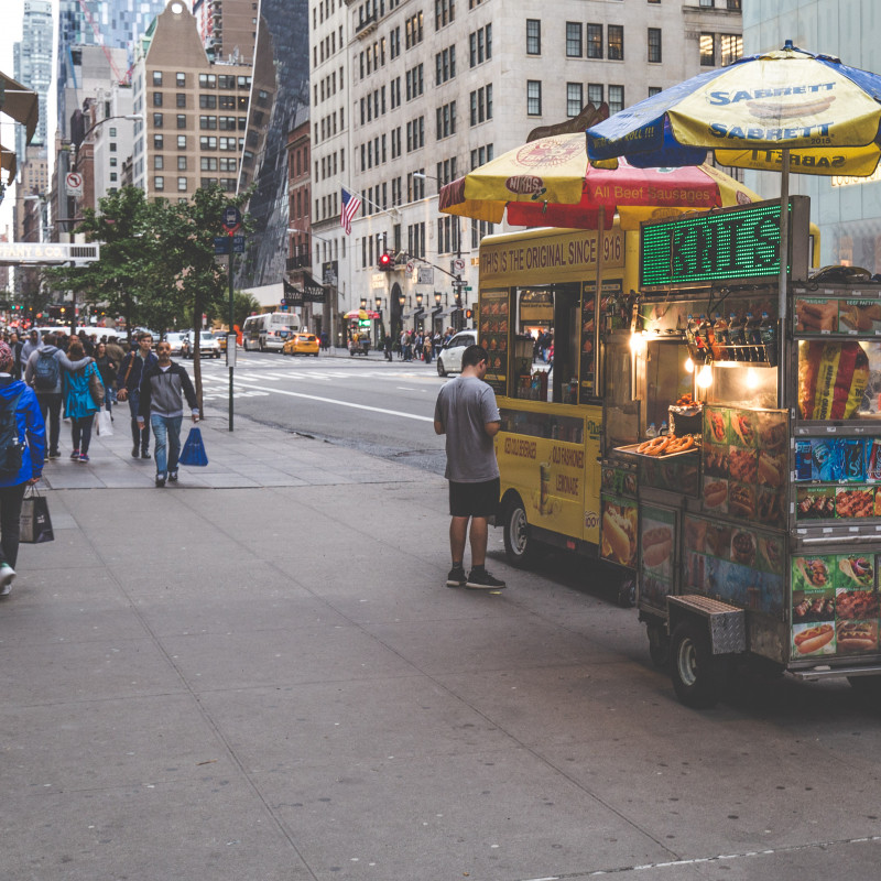 Hotdog-Stand New York