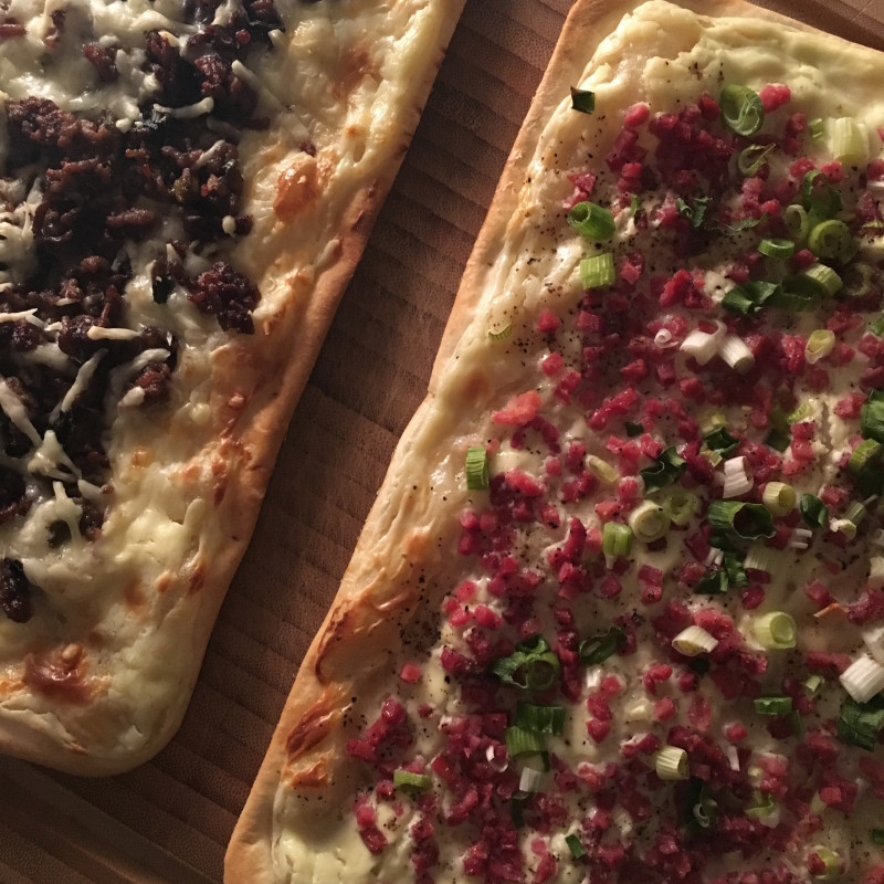 Es gibt Flammkuchen!