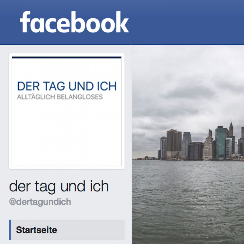 "der tag und ich" bei facebook