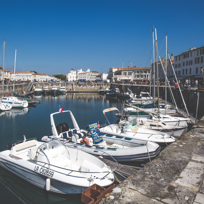Hafen von Saint-Martin-de-Ré