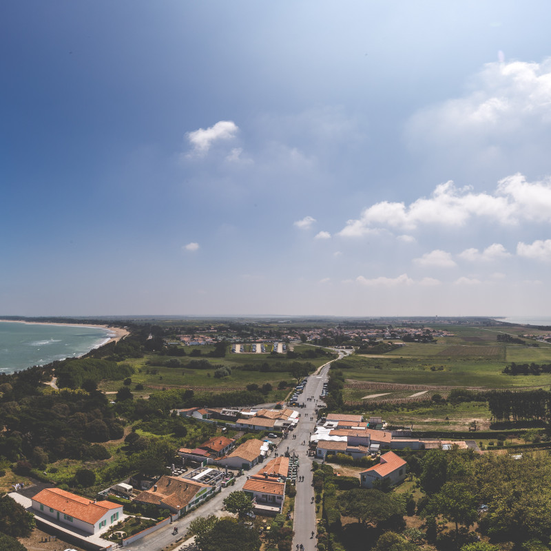Aussicht über die Île de Ré