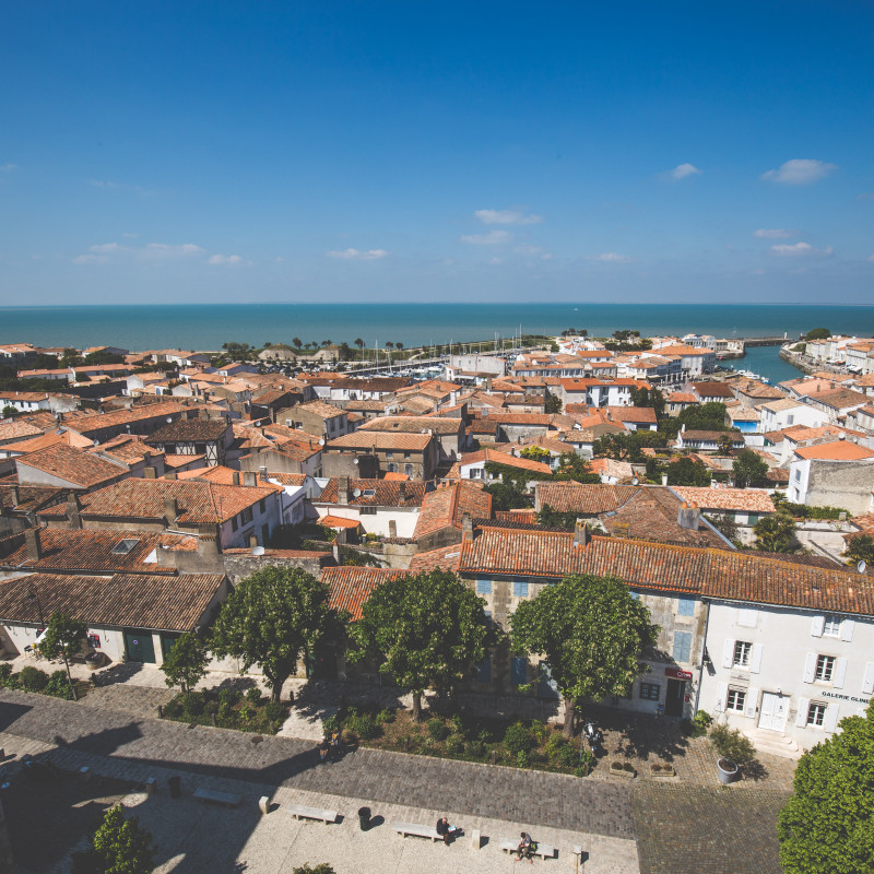 Blick über Saint-Martin-de-Ré
