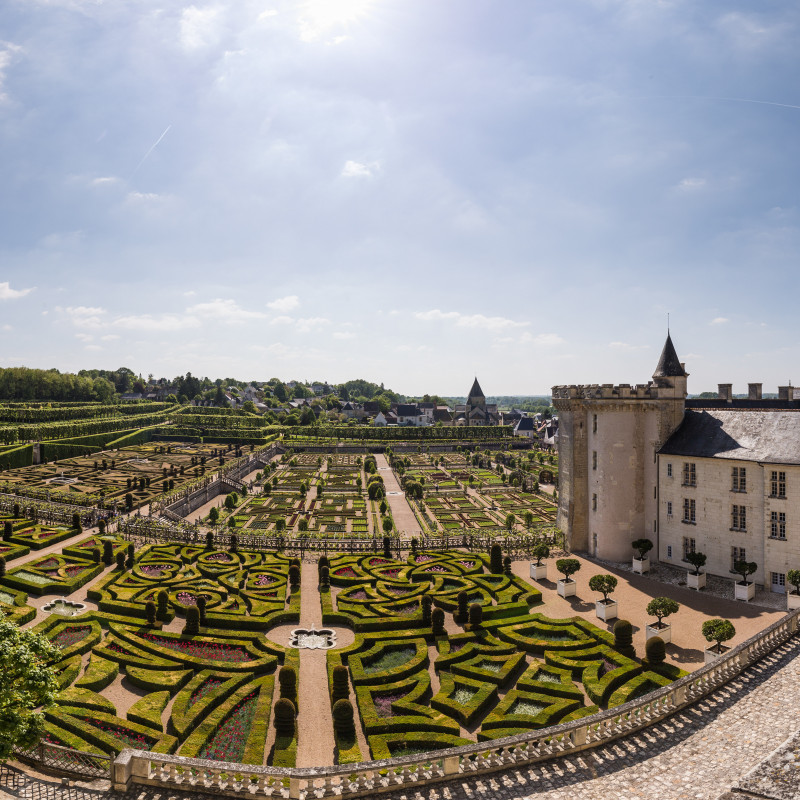 Panorama Schloss Villandry