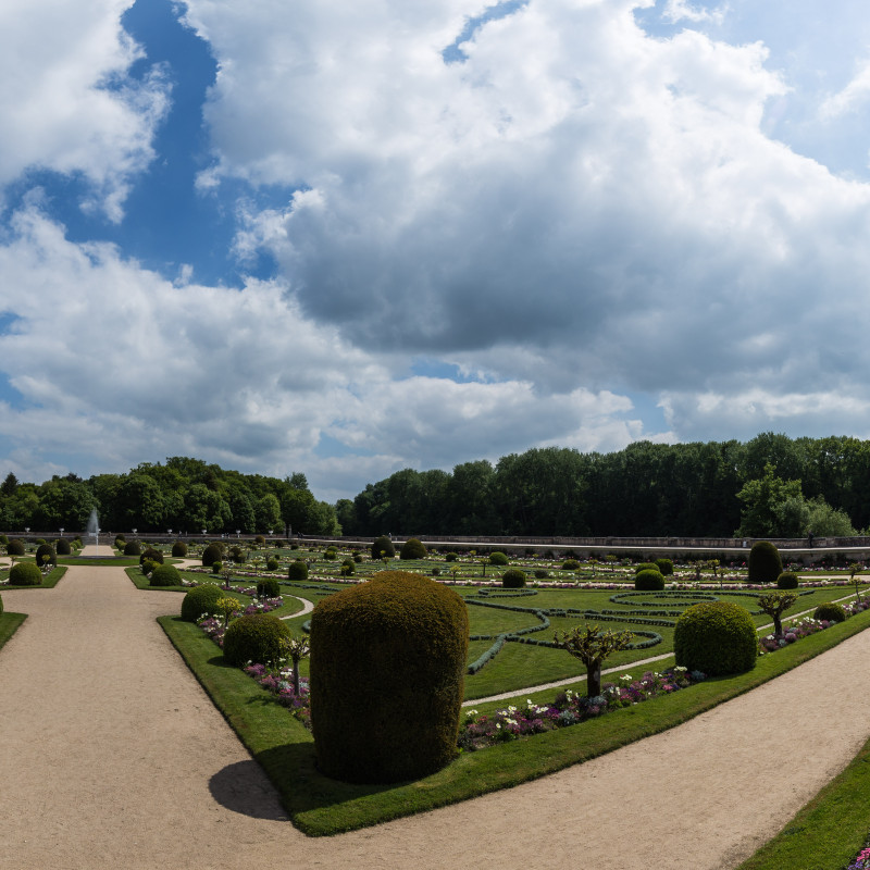 Panorama Schloss Chenonceau