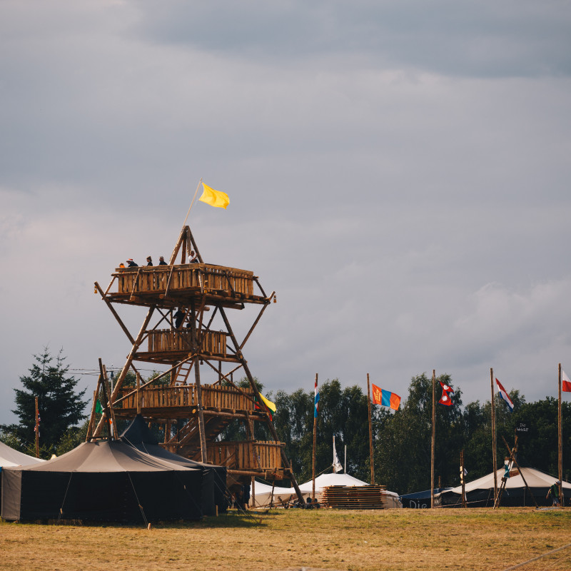 Lagerturm - BdP Bundeslager Estonteco 2017