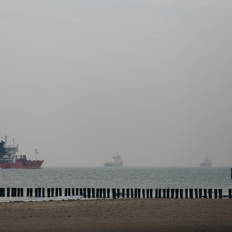 Schiffe im Nebel