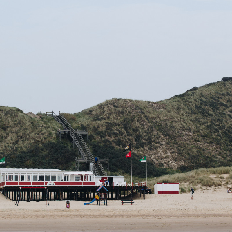 Strandcafé in Zoutelande