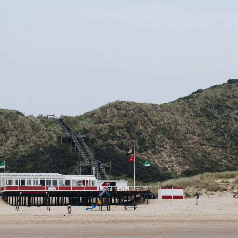 Strandcafé in Zoutelande