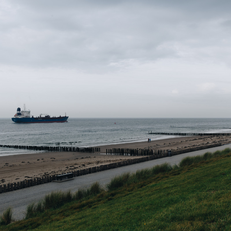 Dünen und Meer in Zoutelande